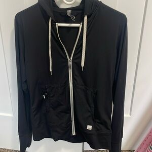 Vuori Halo Performance Hoodie Black